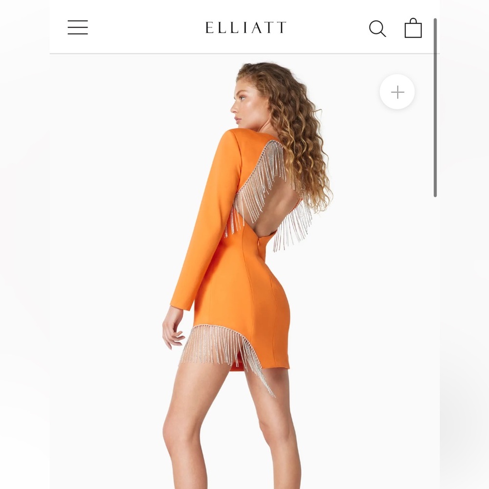 ELLIATT ORANGE DRESS